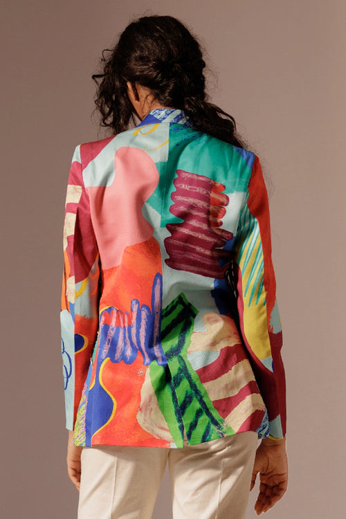 Island Embroidered Blazer