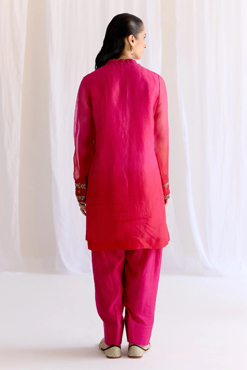 Gulab Rang Kurta Set