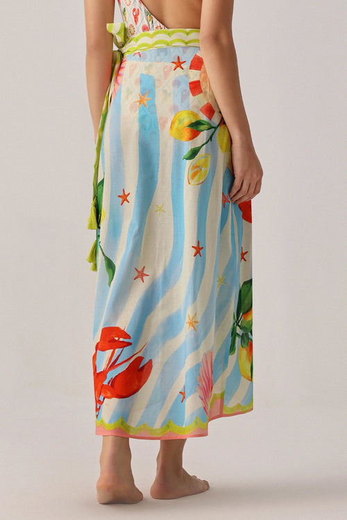 Summer Zest Isles Nua Pareo Coverup Skirt