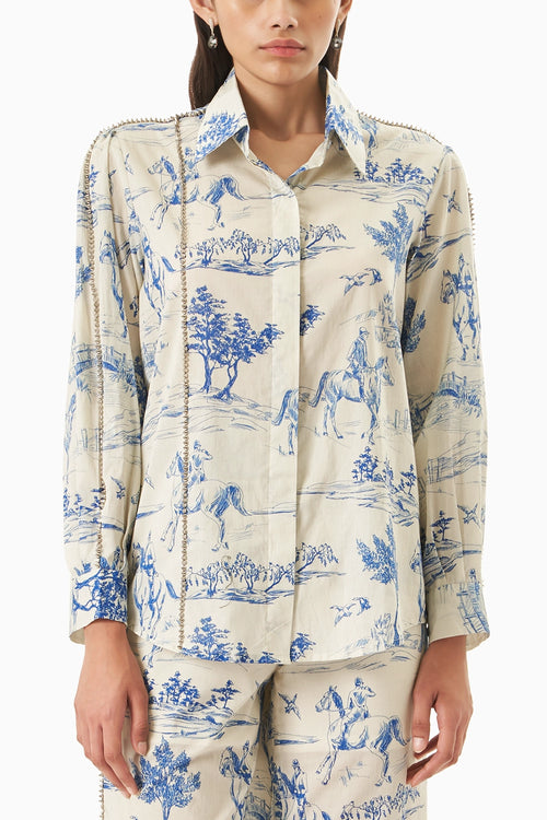 Noble Ground Embellished Shirt