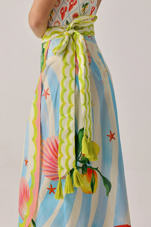Summer Zest Isles Nua Pareo Coverup Skirt