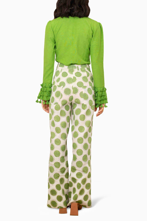 Malta Green Lace Co-ord Set