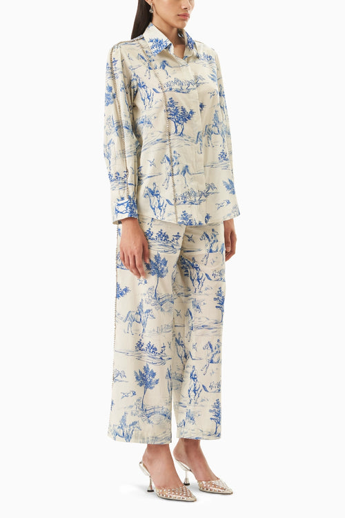 Noble Ground Embellished Co-ord Set