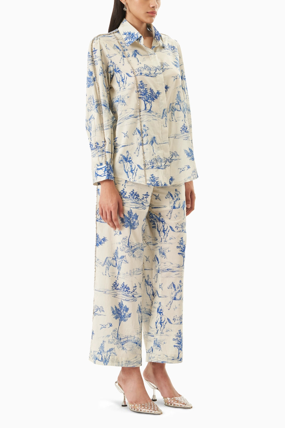 Noble Ground Embellished Co-ord Set