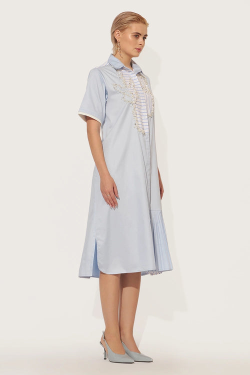 Blue Nyra Dress