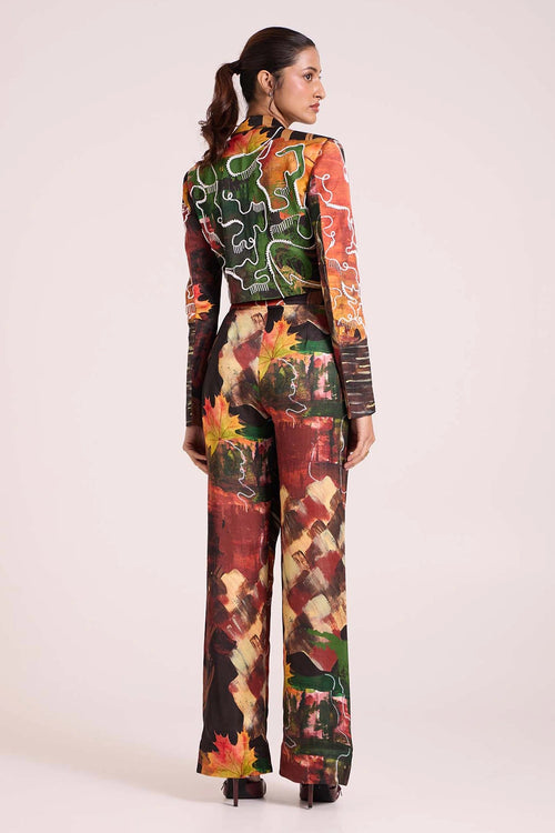 Demeter Cropped Suit Set