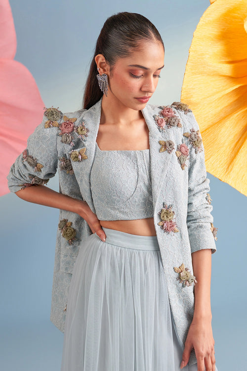 Charlotte Powder Blue Set
