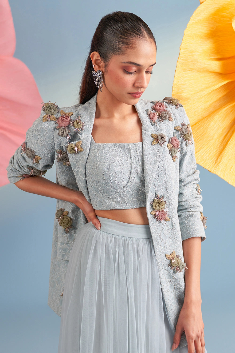 Charlotte Powder Blue Set