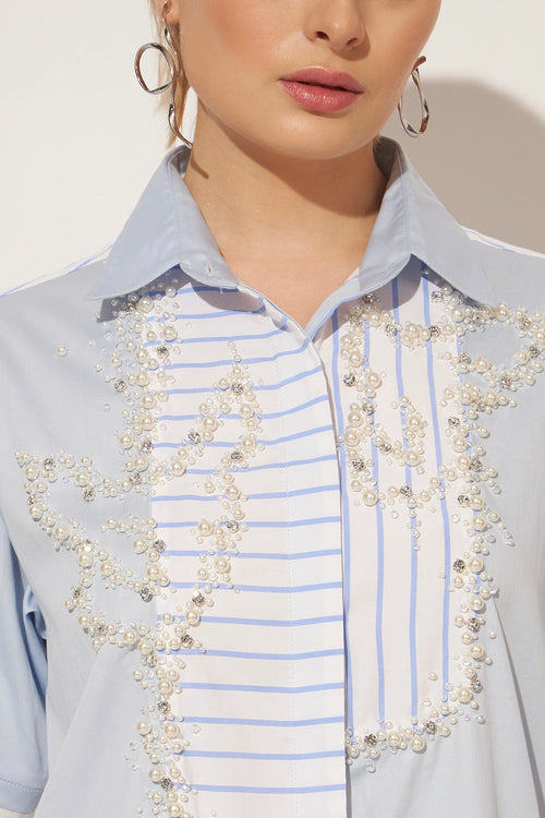 Blue Nyra Dress
