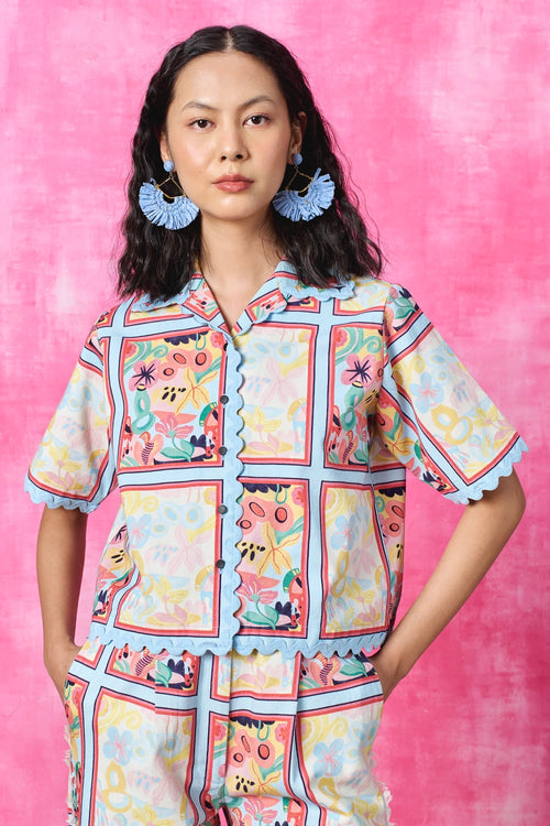 Posette Cropped Shirt