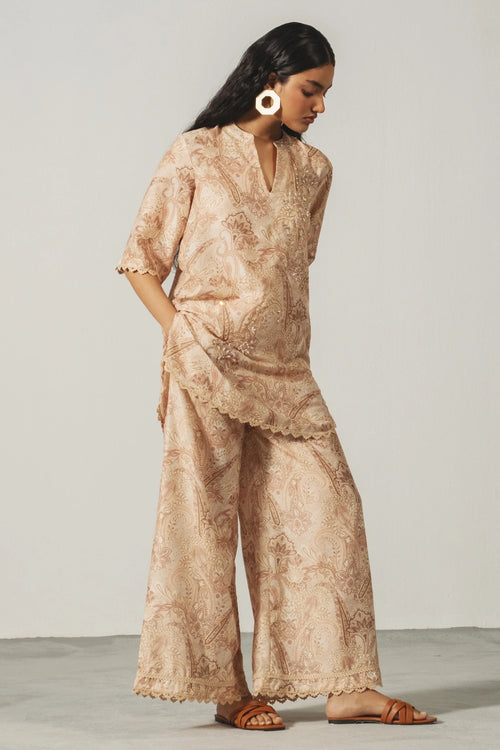 Blush Paisley Lounge Set