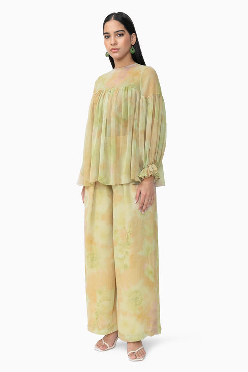 Green Elva Pant