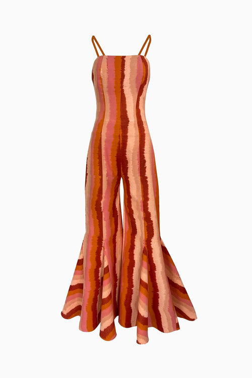 Multi Sun Waves Jumpsuit