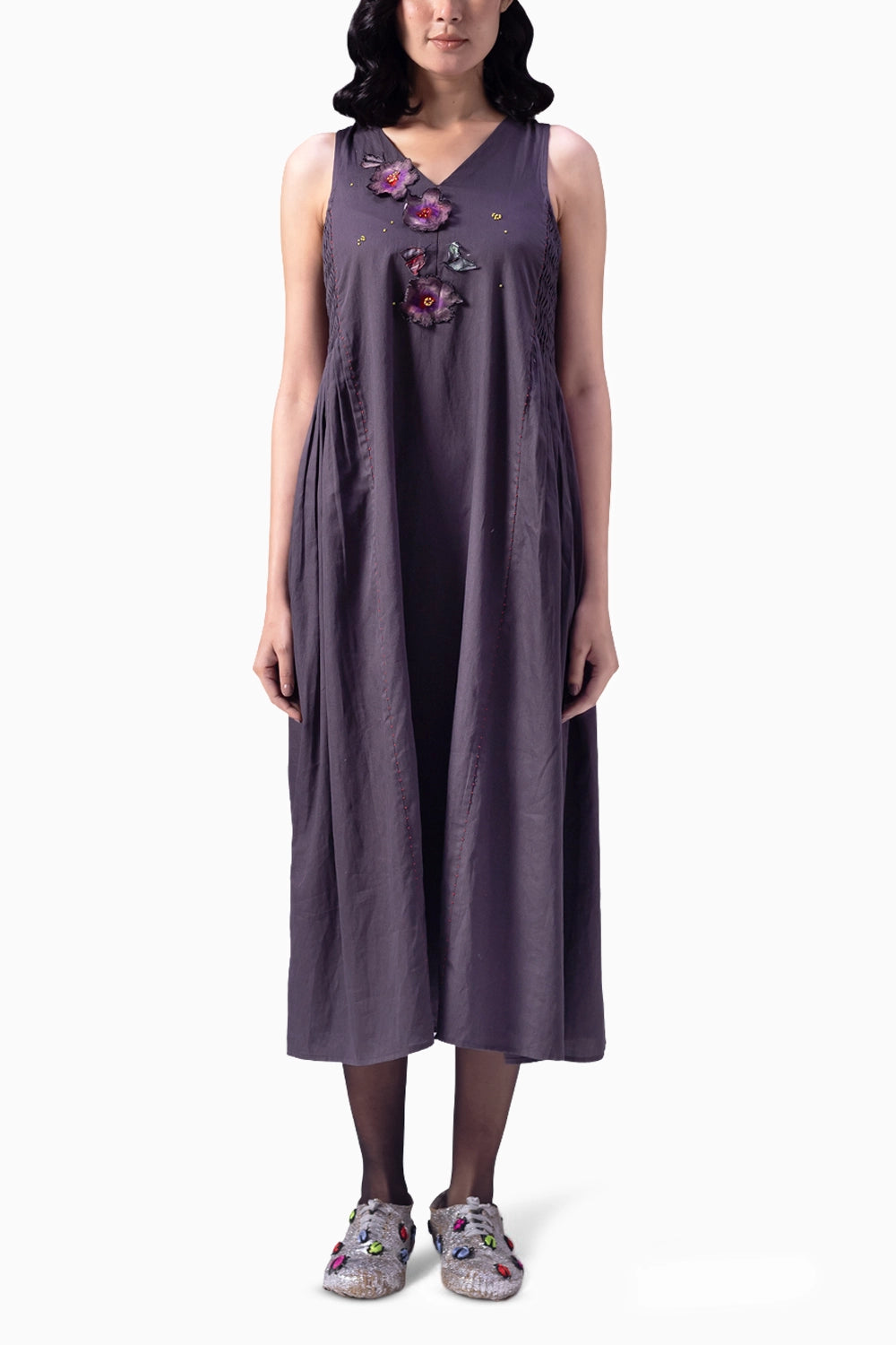 Hoshi Charcoal Dress
