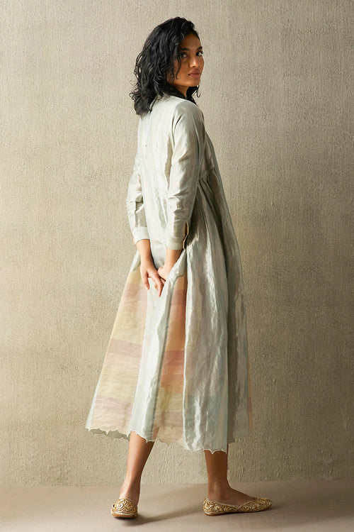 Karam Pachranga Tissue Dress