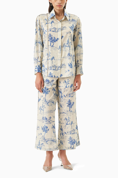 Noble Ground Embellished Co-ord Set
