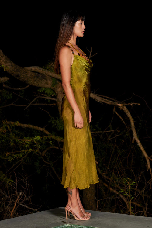 Jungle Green Dress