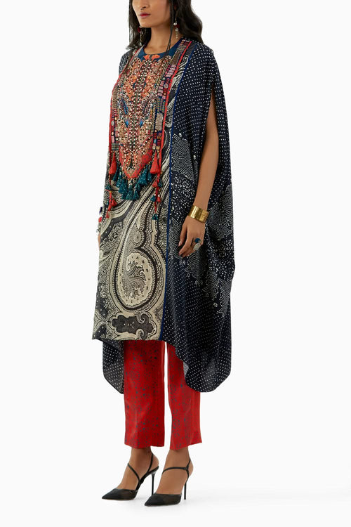 Surmai Ritu Kaftan and Trouser Set