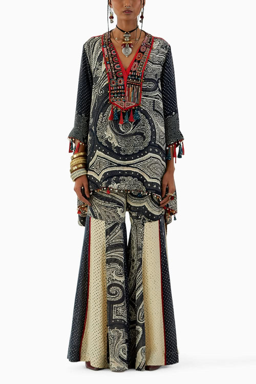Surmai Mitra Short Kurta Set
