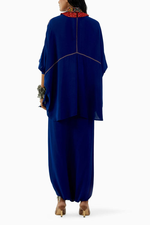 Sapphire Mandala Shirt and Trouser Set