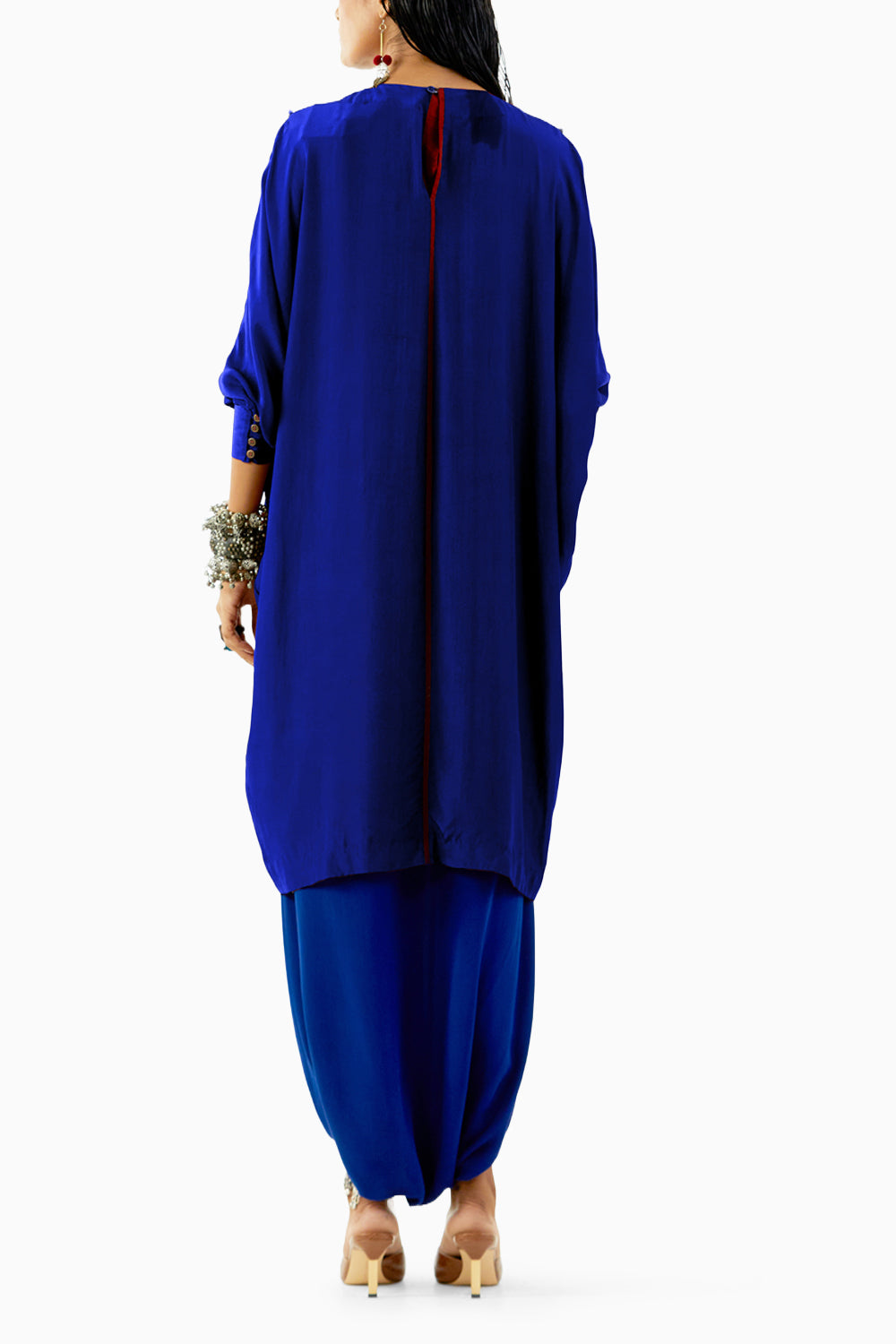 Sapphire Kuru Trapeeze Tunic and Drape Trouser Set