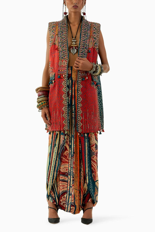 Sindoor Ruhi Sleeveless Jacket