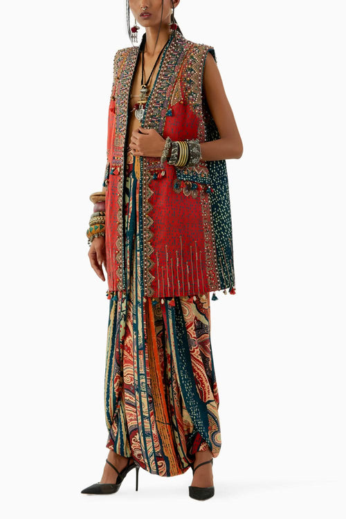 Sindoor Ruhi Sleeveless Jacket