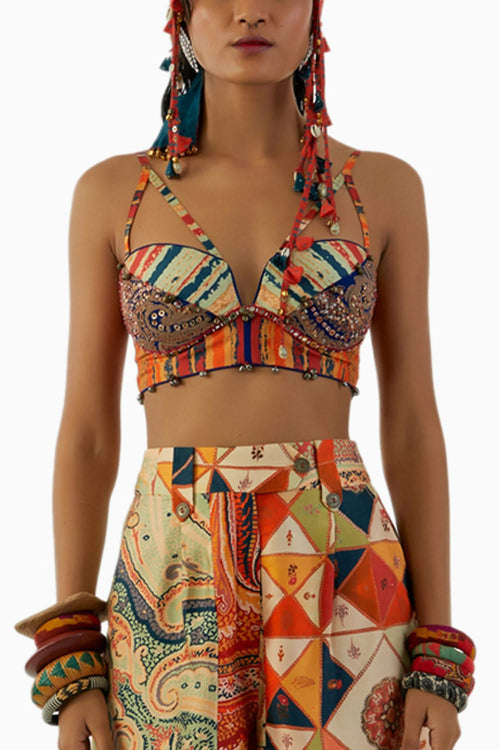 Multicolor Kama Blouse