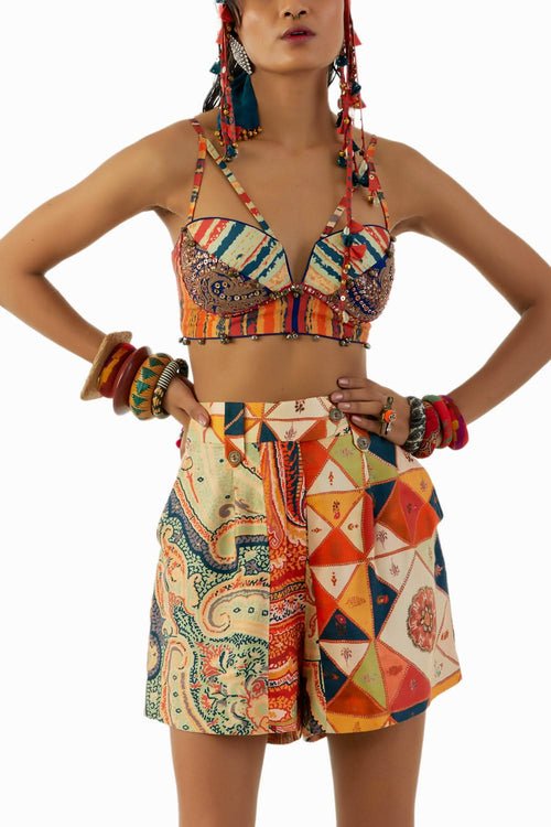 Multicolor Kama Blouse