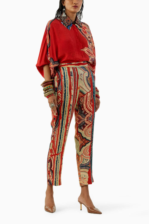 Sindoor Mandala Shirt and Trouser Set