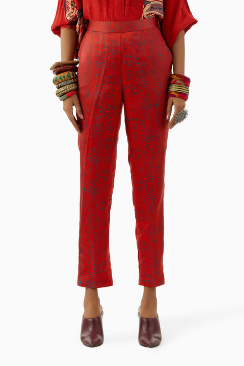 Surmai Ritu Kaftan and Trouser Set