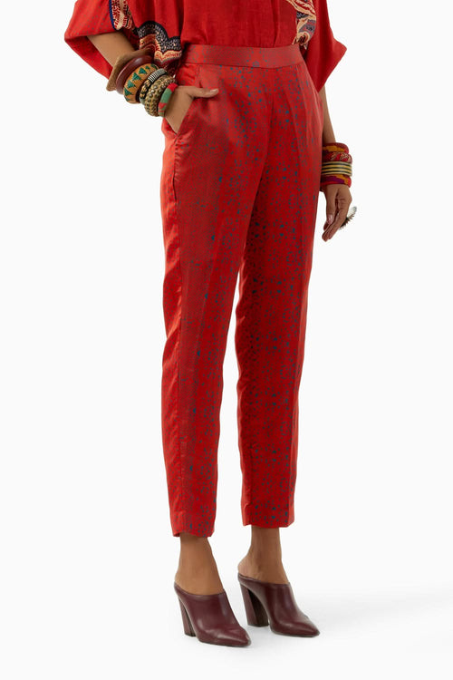Surmai Ritu Kaftan and Trouser Set