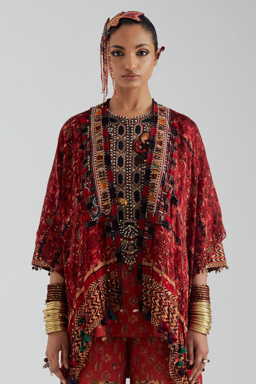 Sindoor Veni Dupatta Jacket