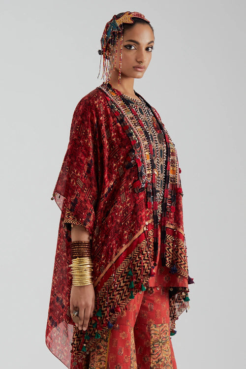 Sindoor Veni Dupatta Jacket