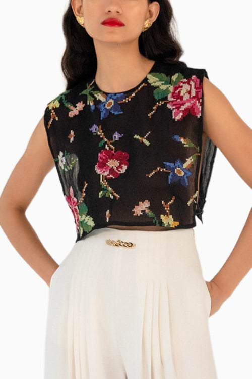 Color Me Rose Bib