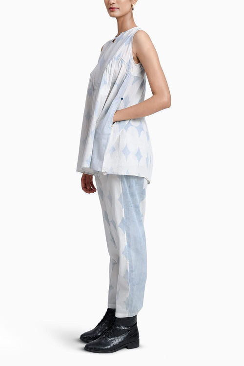Sky Blue Top & Pant Set