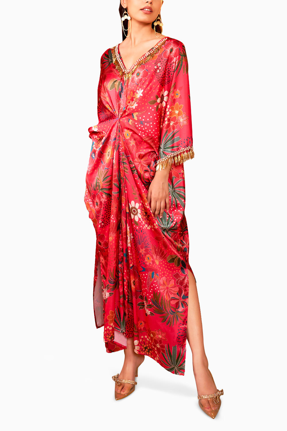 Amira Fuchsia Pink Kaftan