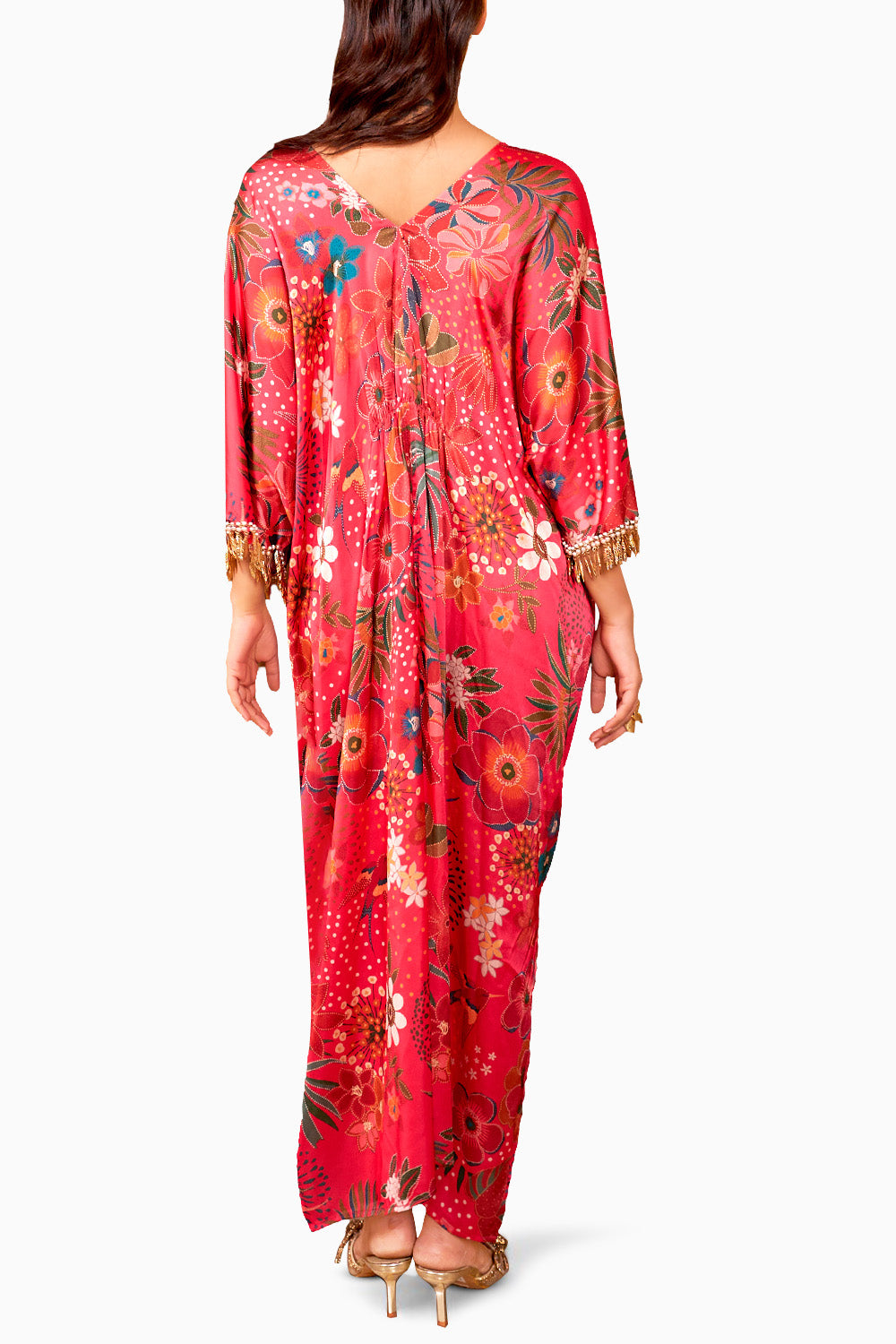 Amira Fuchsia Pink Kaftan