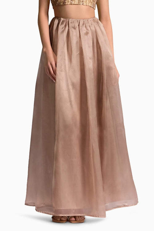 Senses Brown Skirt