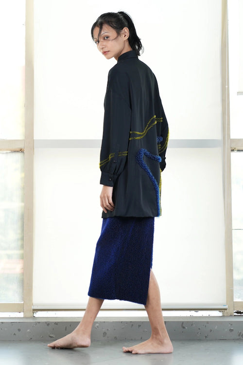 Black Lumen Skirt