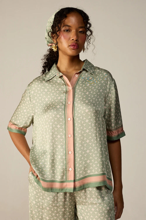 Green Noah Shirt Co-ord Set