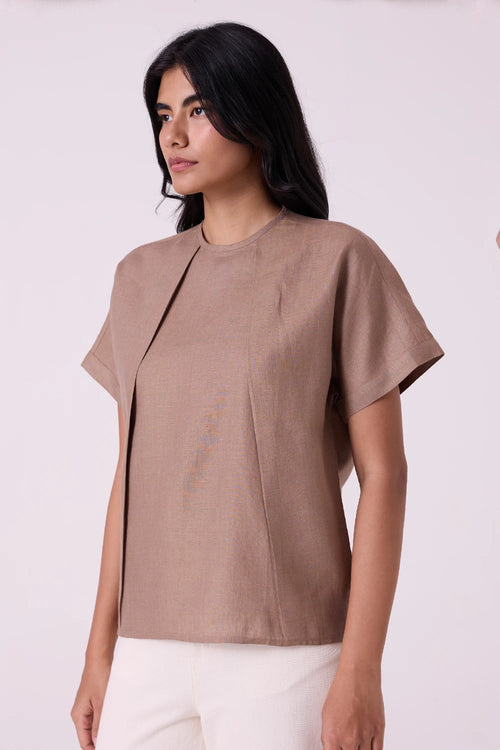 Pam Brown Linen Top