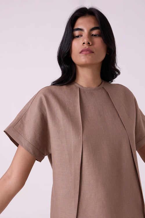 Pam Brown Linen Top