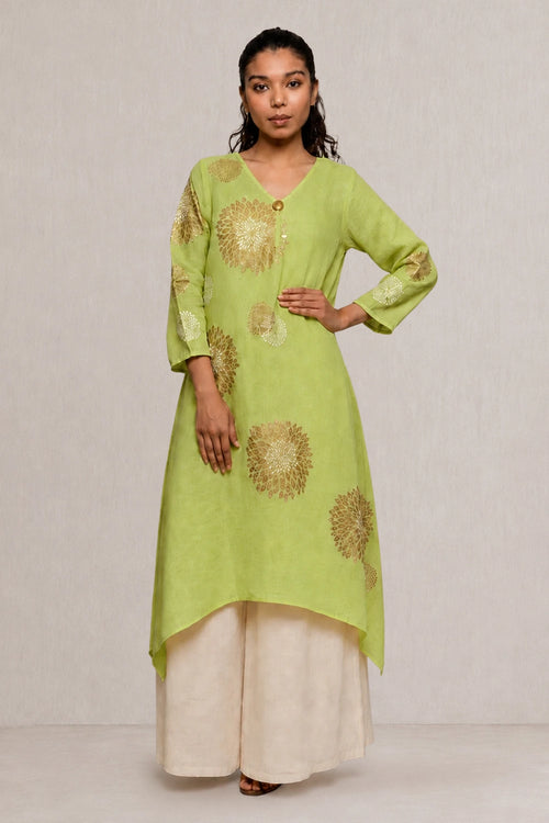 Lime Veil Goden Daisy Flyfree Tunic Set