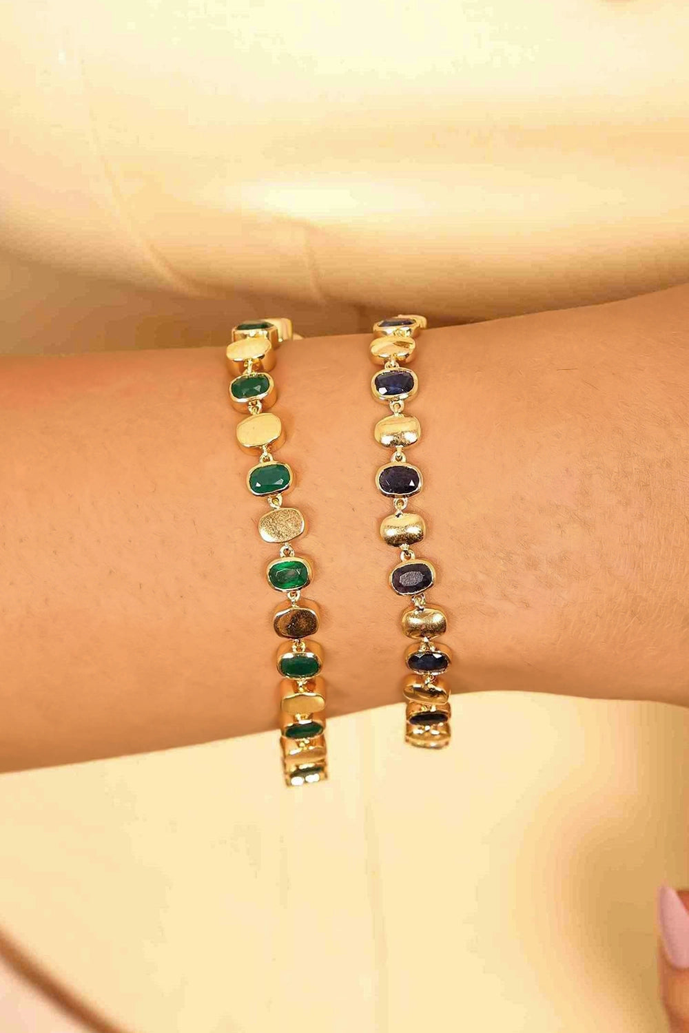 Emerald Green Allure Bracelet