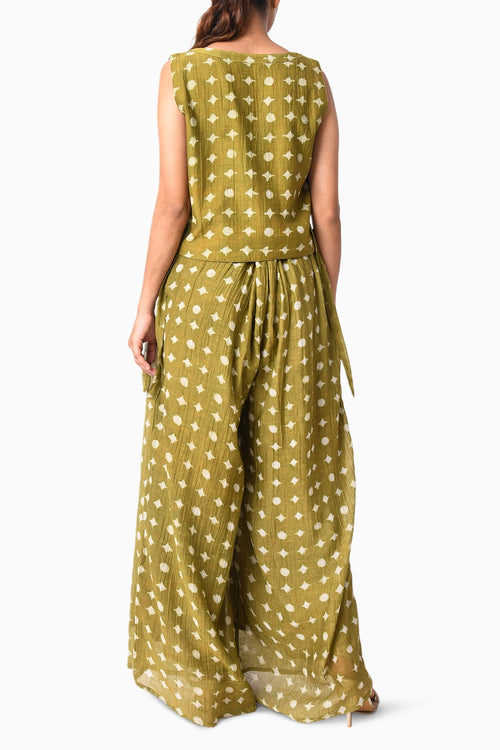 Vest Heena Shima Tama Co-ord Set