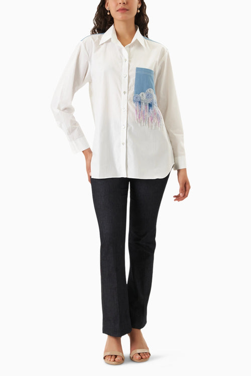 Embellish Me Patch Pocket Shirt