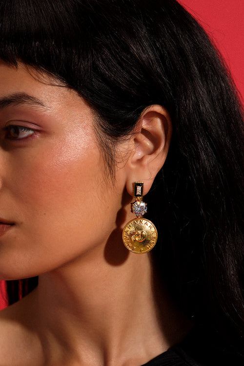 Numisma Drop Earrings