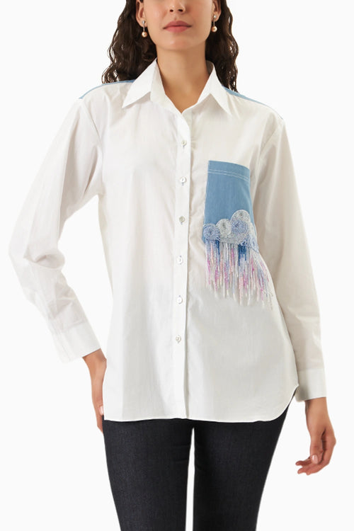 Embellish Me Patch Pocket Shirt