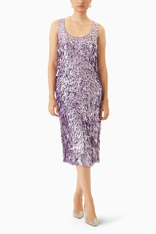 Dua Electric Grape Dress